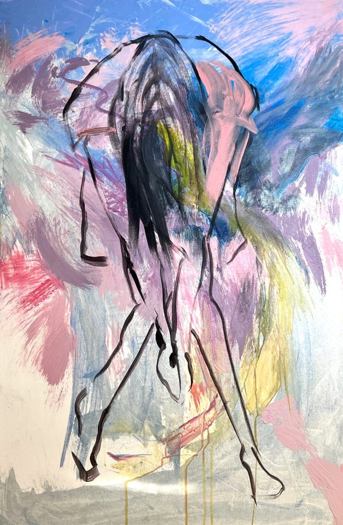 In the Bend of the Moment 24x36