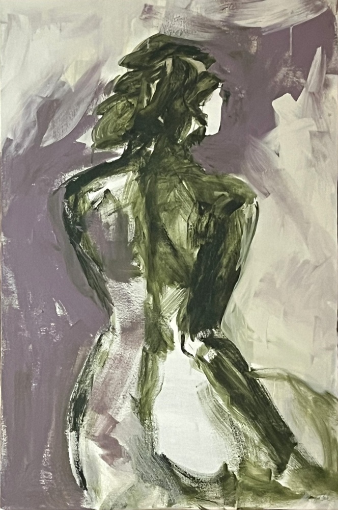 Figure in Green 24x36